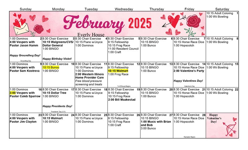  January 2025 Calendar